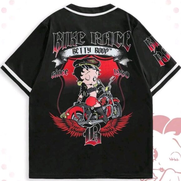 BN Betty Boop Button-up Tshirt 😮 - Picture 1 of 2